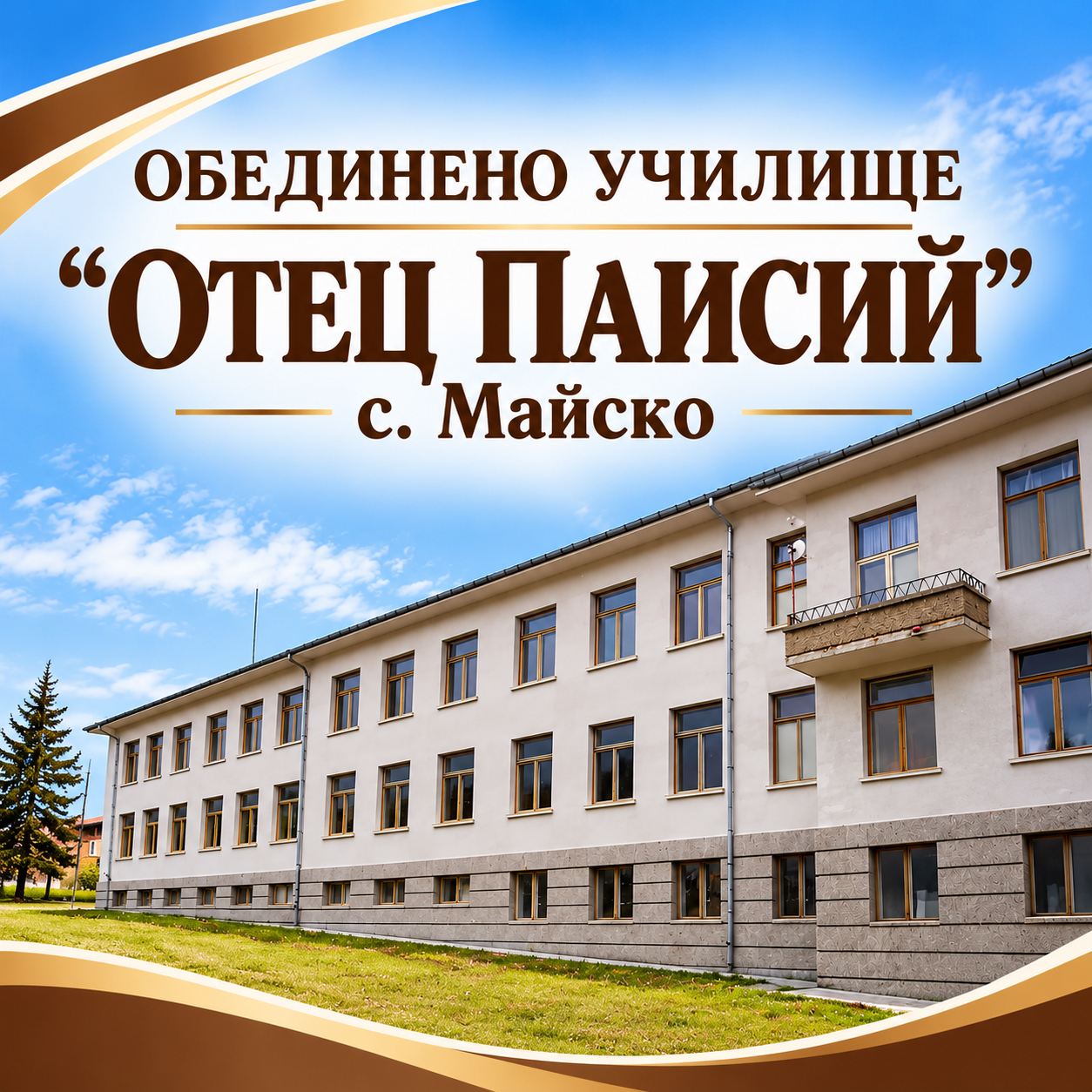 Обединено Училище Отец Паисий – с. Майско